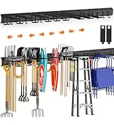 Housolution Heavy Duty Garden Tool Organizer 64 Inch - 18Pack Carries 570 lbs, Garage Tool Organi...