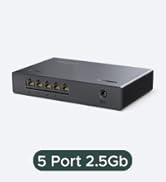 UGREEN 2.5Gb Switch, 5 Port Ethernet Switch