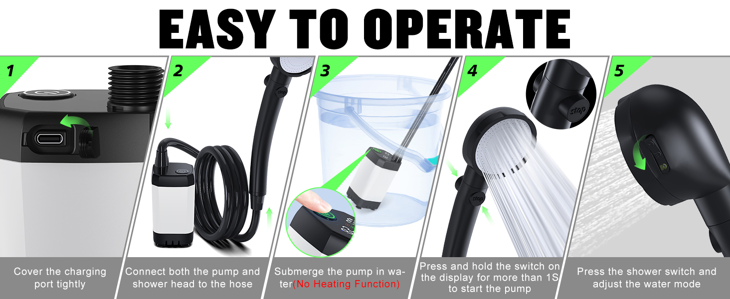 Portable Shower for Camping