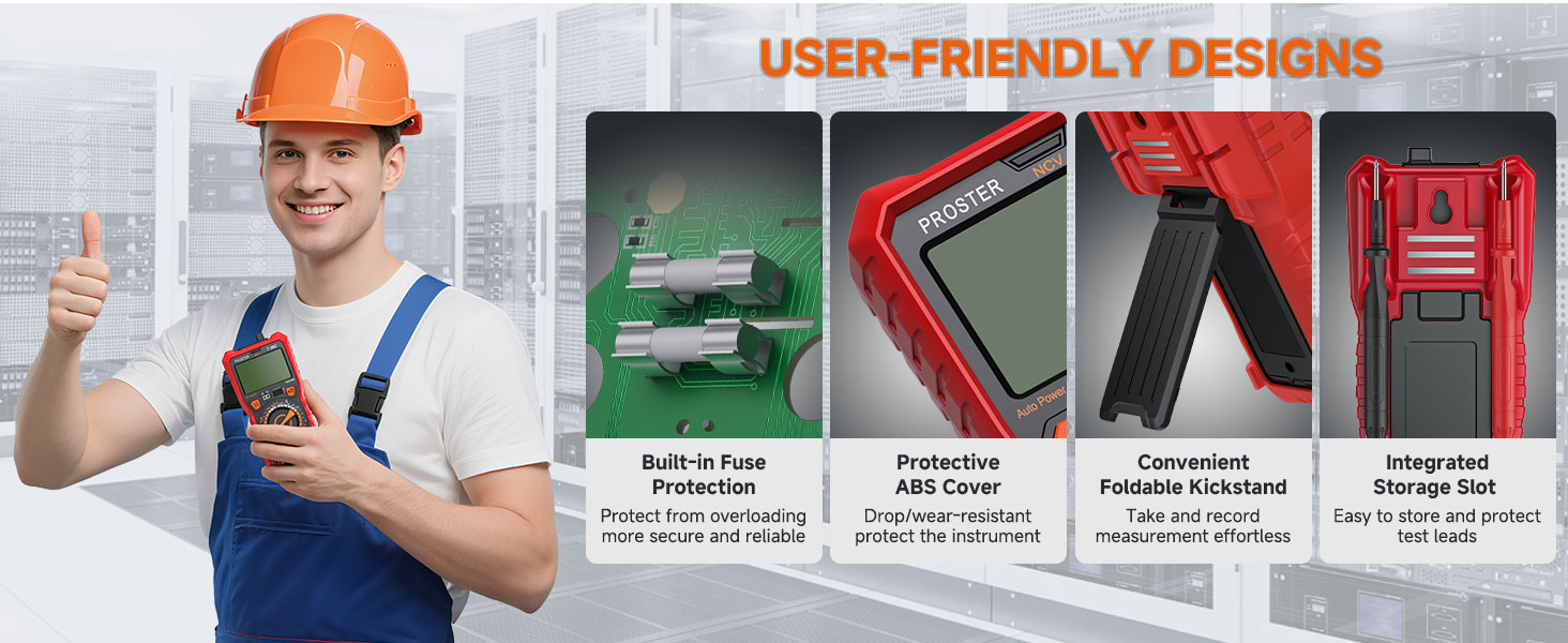 6000count Manual Multimeter