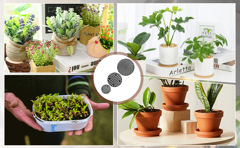 Plant Pot Mesh Hole Cover