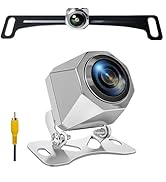 Backup Camera, AHD1080P Metal Housing Wide Angle Rearview Reversing Back up Camera, Perfect Night...