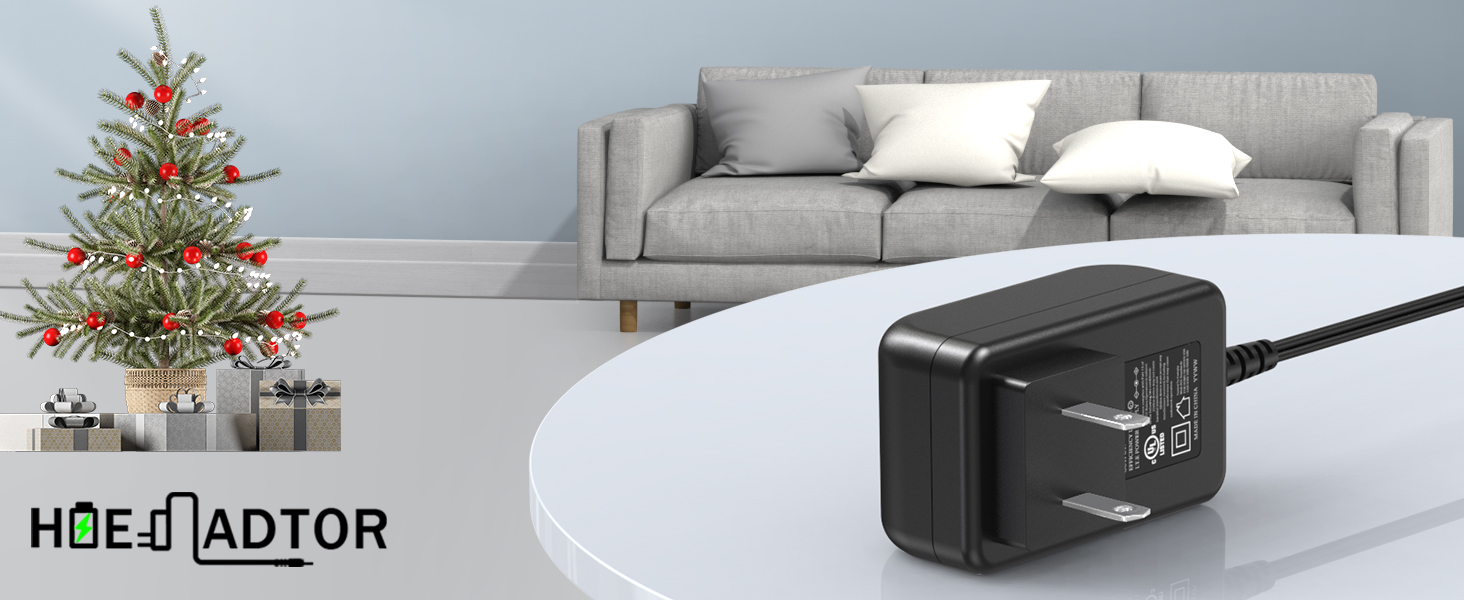 Power adapter cord compatible with Eufy BoostIQ RoboVac 11S cleaner