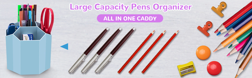 pen holder storage caddy