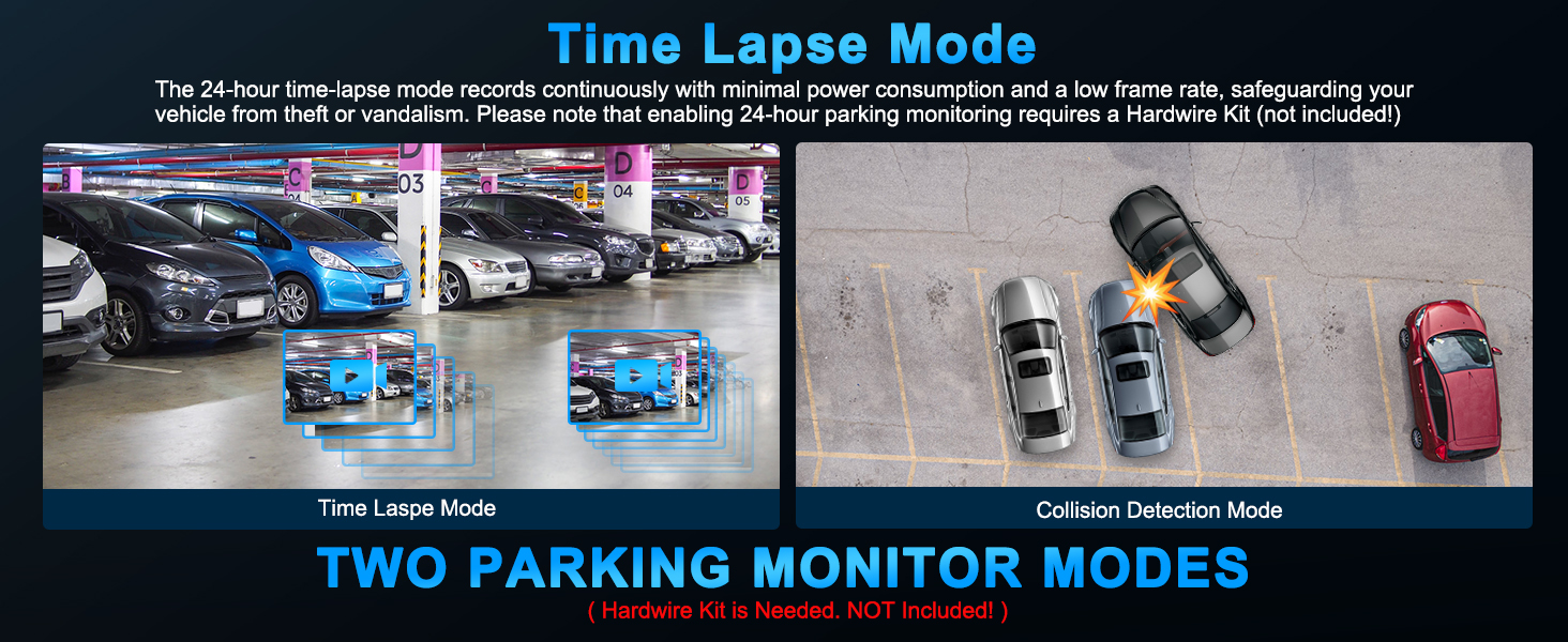 Dash Cam Front and Rear