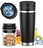TAKYIT Portable Blender for Smoothies&amp;Shakes 24oz Insulated Cup Cordless, Personal Small Licuador...