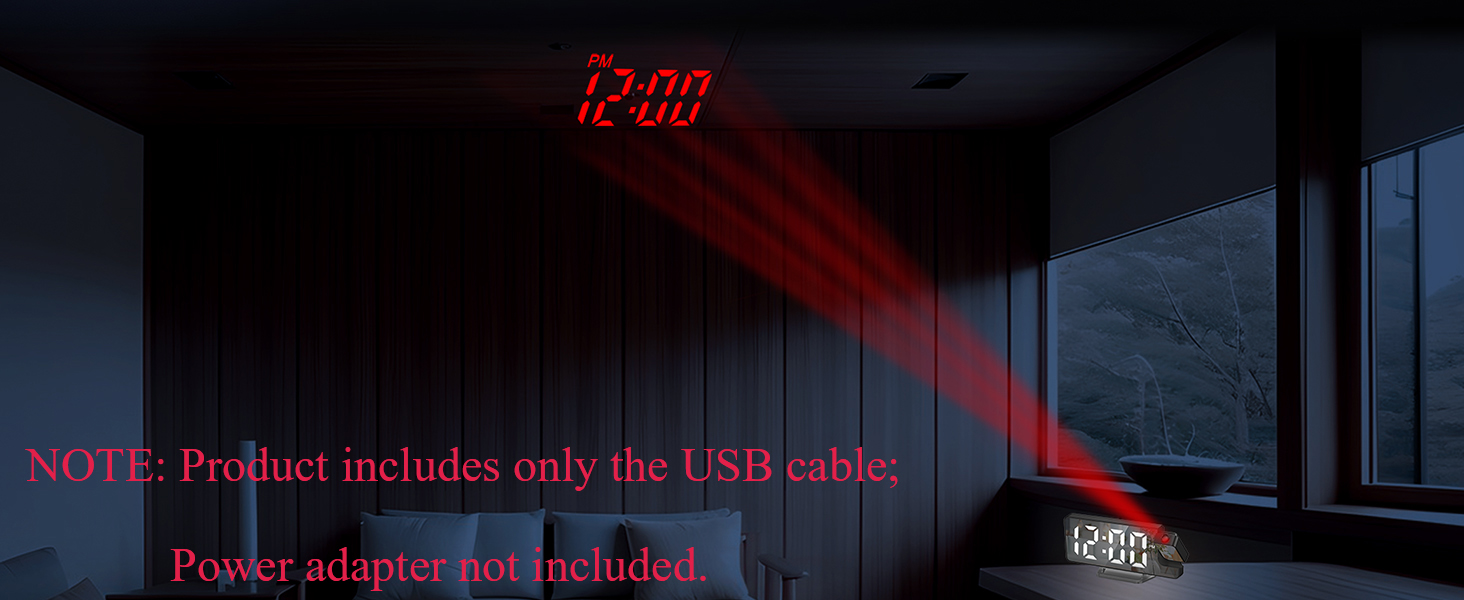 Projection Alarm Clock