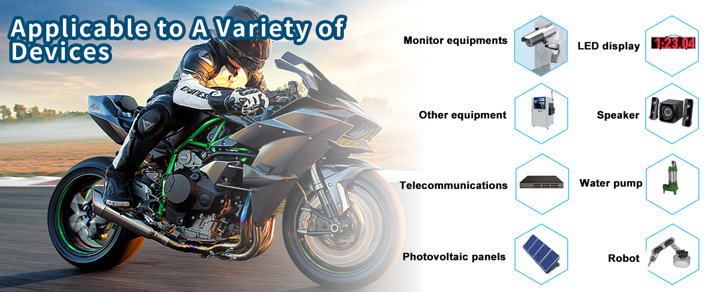 48V 36V to 12V Voltage Converter 240W 20A Regulator for Motorcycle