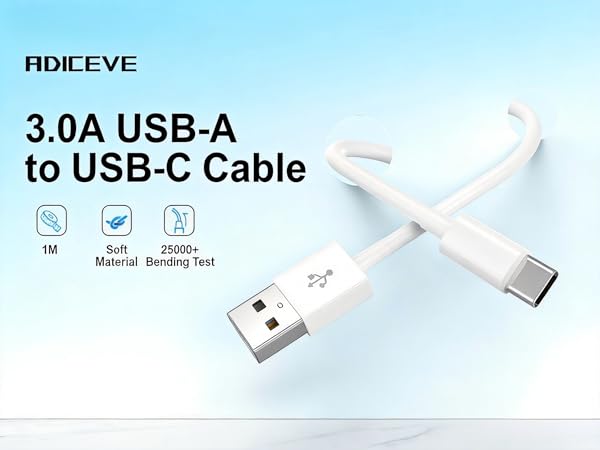 usb a to c cable