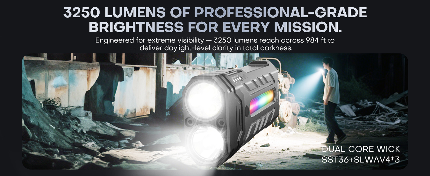 edc flat flash light