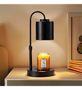 CASTLELIFE Candle Warmer Lamp with Timer &amp; Dimmer, Height Adjustable Electric Candle Warmer for J...
