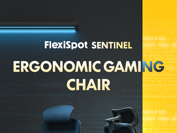 FlexiSpot Sentinel Series Premium Ergonomic Gaming Chair