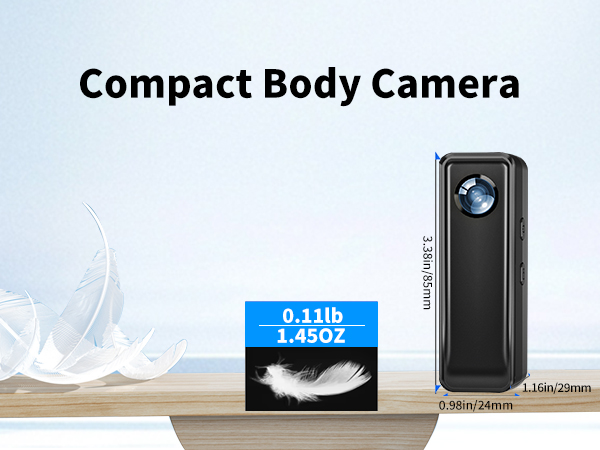 mini body camera Lightweight
