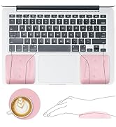 VAGAU Wrist Rests for Laptop, Laptop Wrist Support for Keyboard and Mouse, Ergonomic Memory Foam ...