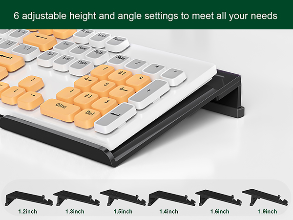 keyboard riser black