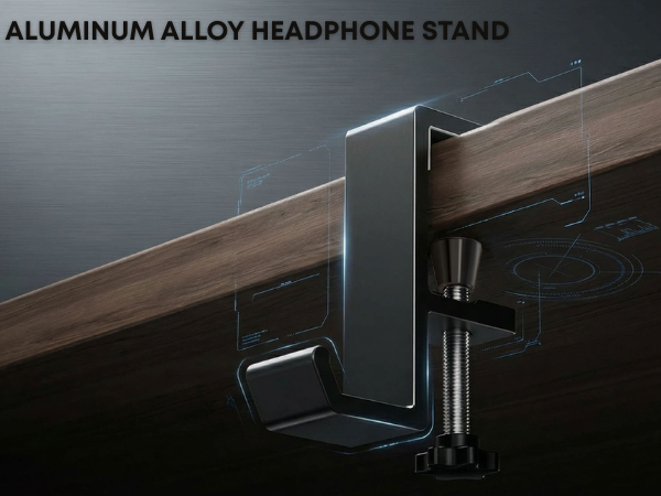 desk headphone and controller hanger