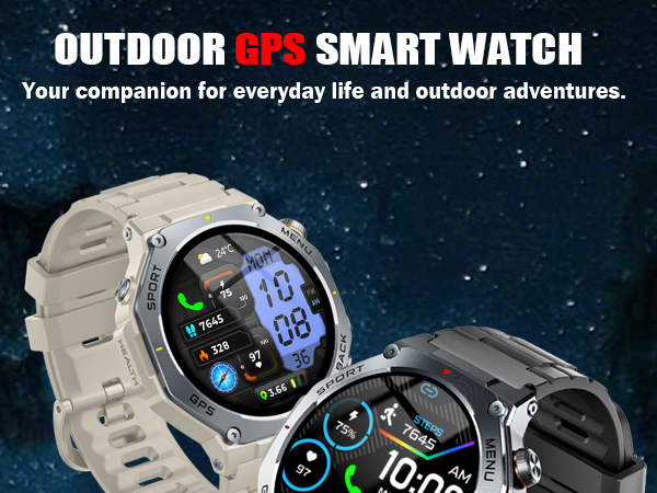 Military Smart Watch for Men