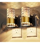 L LOHAS LED Night Light, Modern Night Lights Plug into Wall, 2 Pack 3000K Soft Warm 0-100LM Adjus...