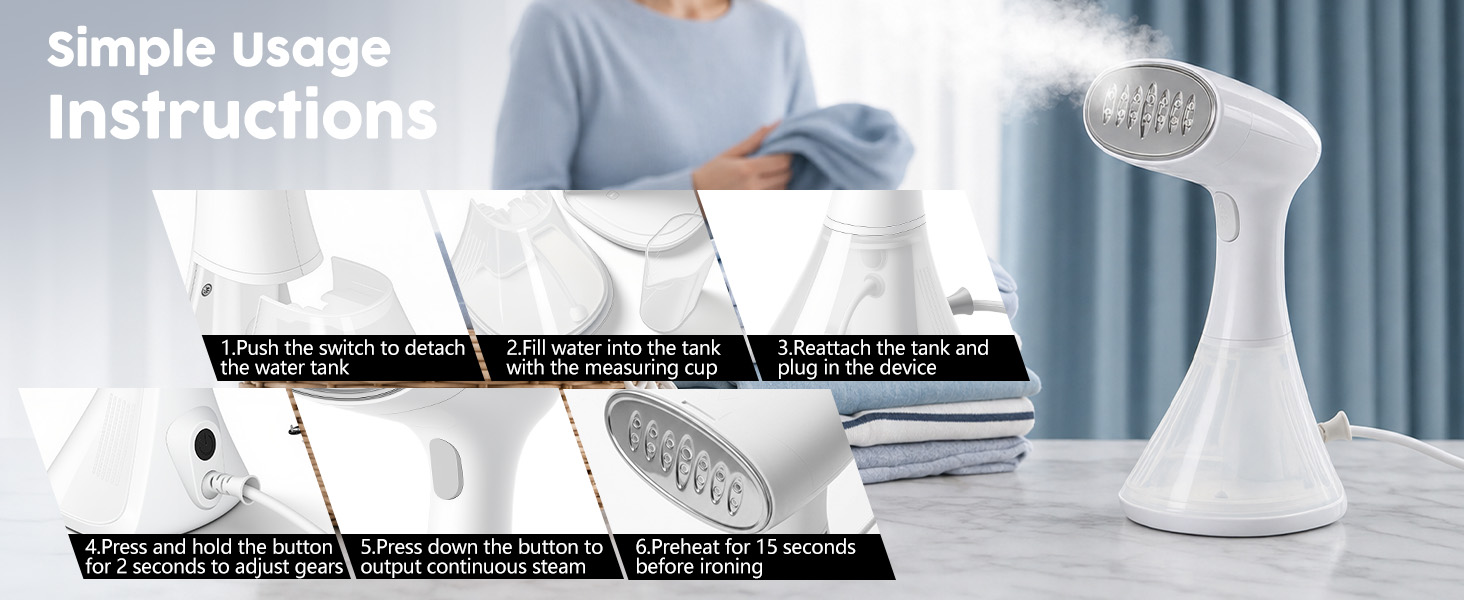 Handheld Garment Steamer