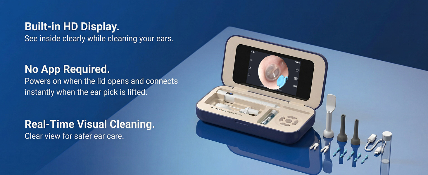 ear cleaner with camera