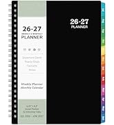 Planner 2026-2027 - Academic Planner 2026-2027, Weekly and Monthly, Jul 2026 - Jun 2027, 26-27 Pl...