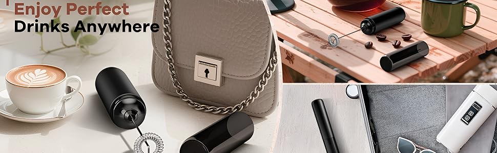 Rechargeable Frother