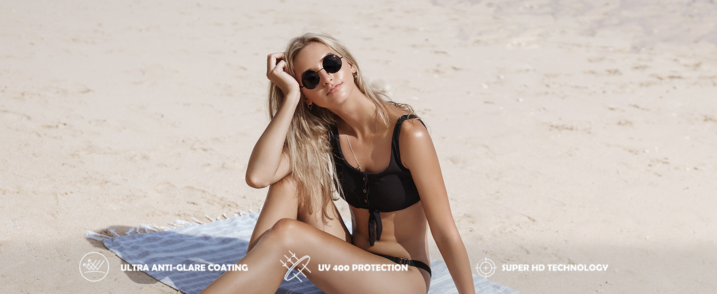 Small Round Sunglasses Polarized