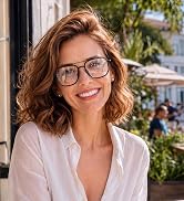 blue light glasses for woman