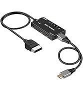 Xbox to HDMI Converter Adapter, 3 in 1 Out (1 Xbox and 2 HDMI in) HDMI Out Supports Full HD 4K 10...