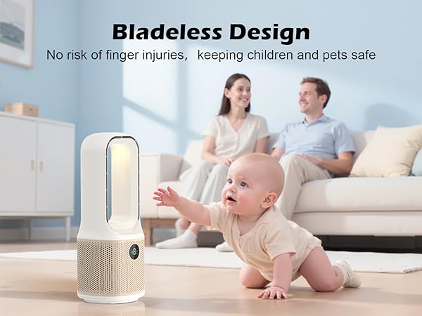 bladeless fan for bedroom
