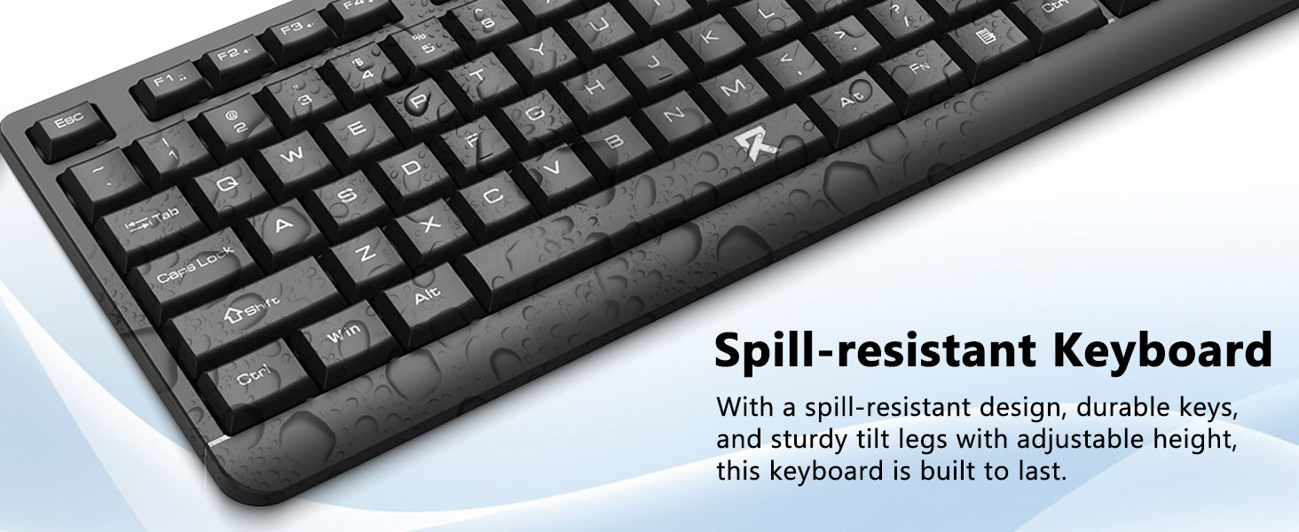 Wired Keyboard Mouse Combo