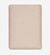 open top laptop sleeve sand