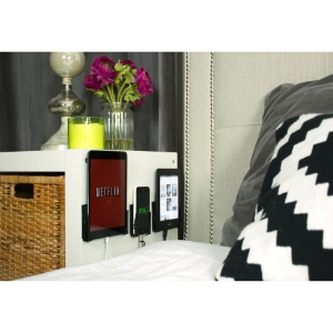 Use Your Koala Mount 2.0 at Your Bedside for Netflix, Hulu, as an Alarm Clock or Charging Dock.