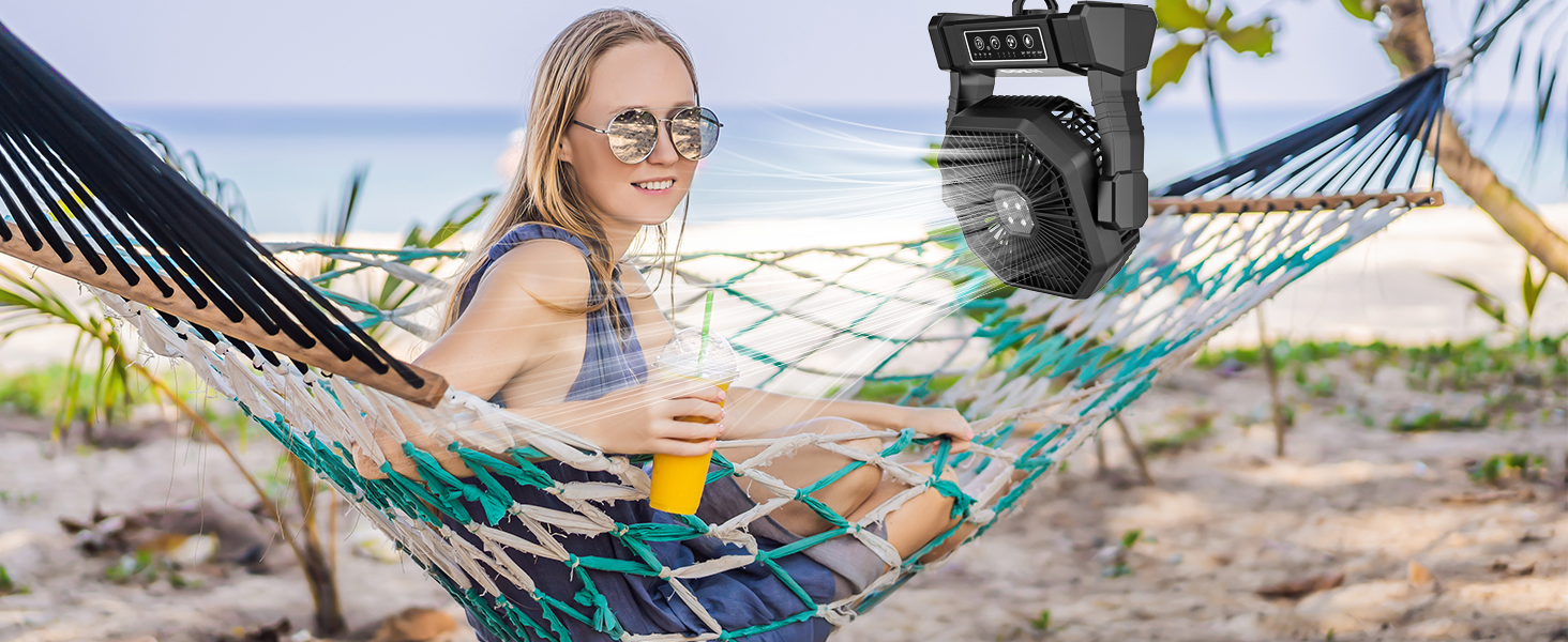beach fan