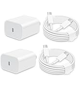 <2 Pack> for iPhone 15 Charger, iPad Charger with 6 FT USB C to C Fast Charger Cable Compatible w...