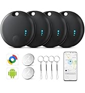2026 Air Tracker Tags for Android, Smart Tags-4 Pack Android Tracker for Google'S Find Hub App,Sm...