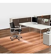 SALLOUS Floor Mat, 60" x 79" Chair Mat for Hard Floors, Area Mat for Living Room, Vinyl Mat for D...