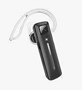Marnana Bluetooth Headset with Voice Command Control, V5.0 Bluetooth Earpiece w/Noise Cancelling ...