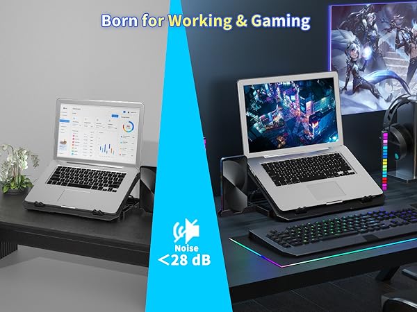 laptop cooling pads for working and gaming