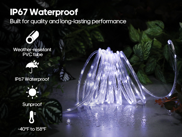 solar rope lights
