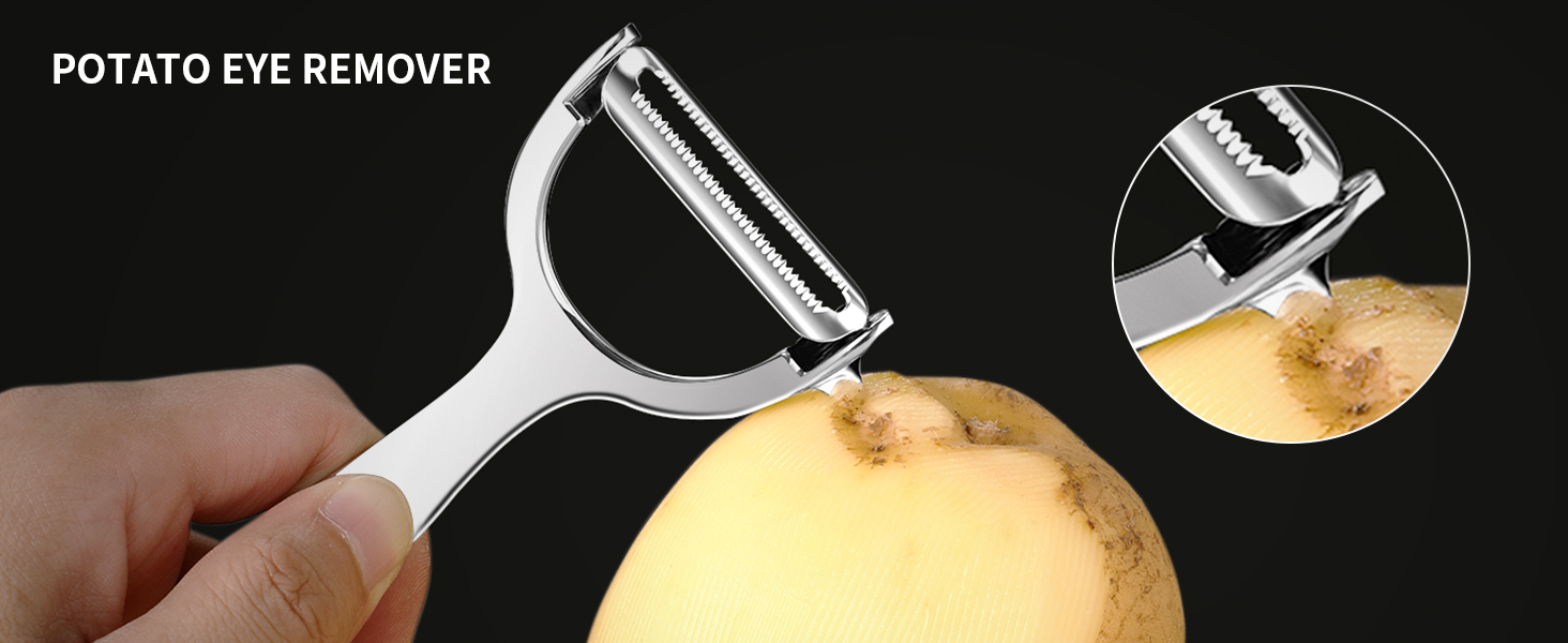 Potato Eye Remover: Effortless Peeling with MAD SHARK Tool&amp;#34;