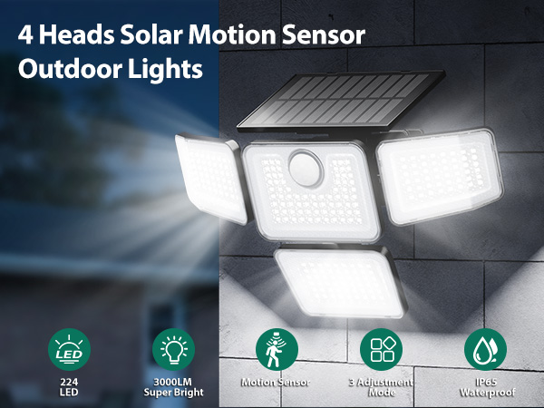 solar light outdoor waterproof