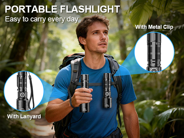 Portable Handheld Flashlight