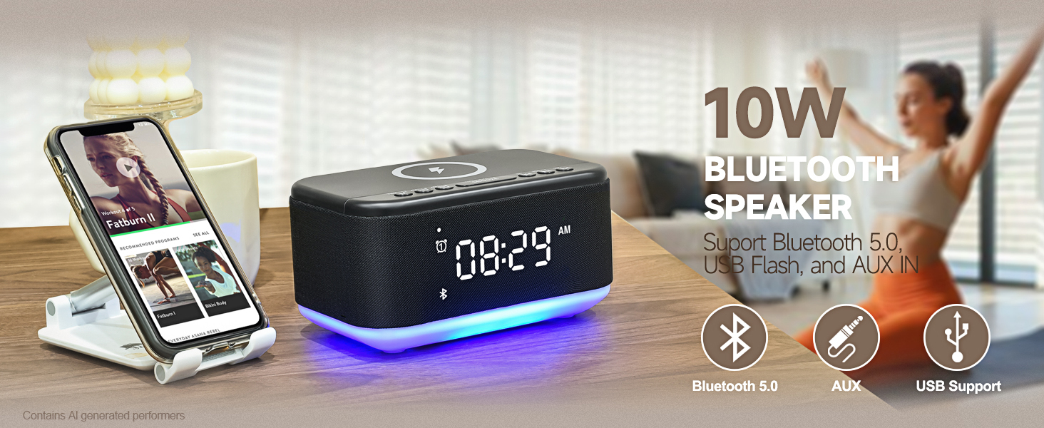 alarm clocks for bedrooms