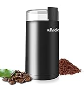 Coffee Grinder, Wancle Electric Coffee Grinder, Quiet Spice Grinder, One Touch Coffee Mill for Be...