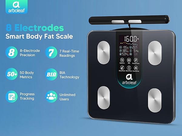 arboleaf 8-Electrode Scale for Body Weight