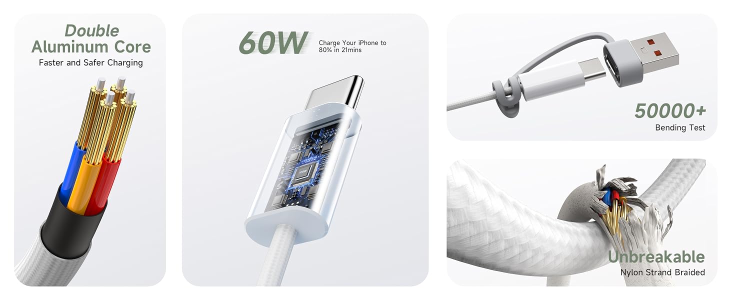 charging cords for multiple devices 3 in one charger iphone watch charger 3 in 1 charger