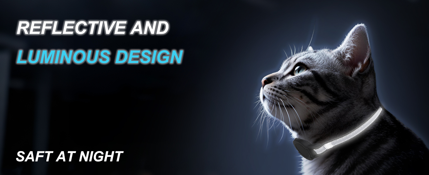Reflective GPS Cat Collar