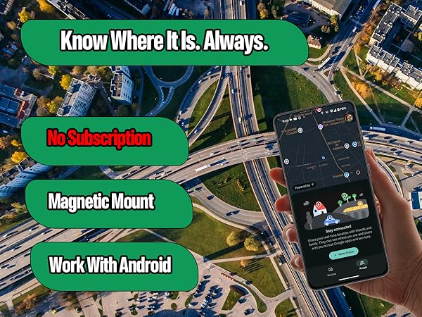 gps tracker for vehicles / apple find my / magnetic gps tracker