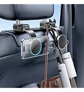 Xuenair Magsafe Phone Holder for Backseat, Hideable Storage Key Bag & Bendable Strong Magnetic Se...